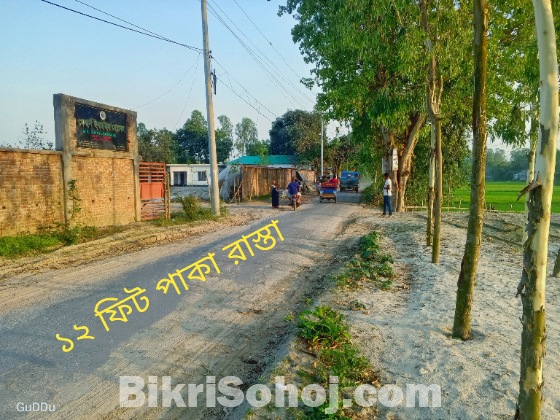 নলকা বিশ্বরোডের সাথে প্রাইম লোকেশনে জমি ভাড়া